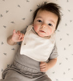 Load image into Gallery viewer, Golden Bee Organic Cotton BEESNUG® Fitted Crib Sheet - Quarry