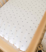 Load image into Gallery viewer, Golden Bee Organic Cotton BEESNUG® Fitted Crib Sheet - Quarry
