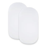 Load image into Gallery viewer, Solid Organic Cotton BEESNUG® Fitted Bassinet Sheet 2 Pack
