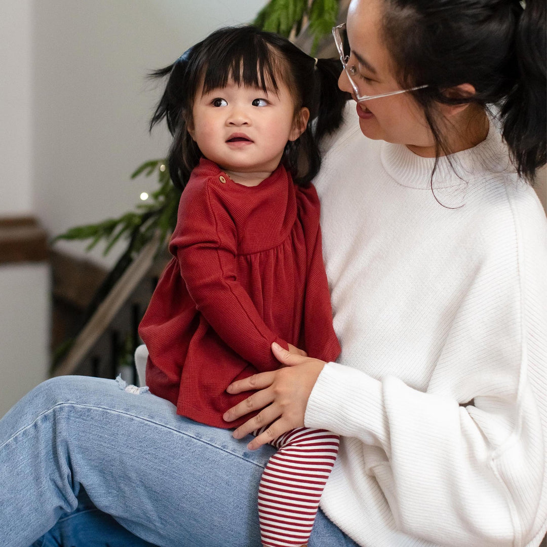 Product Image 2 of Thermal Organic Girl Tunic & Pants Set