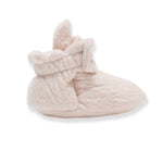 Load image into Gallery viewer, Organic Cotton Quilted Bee Baby Booties - Ranunculus