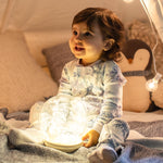 Load image into Gallery viewer, Product Image 1 of Snowflake Flurries Organic Cotton Pajamas