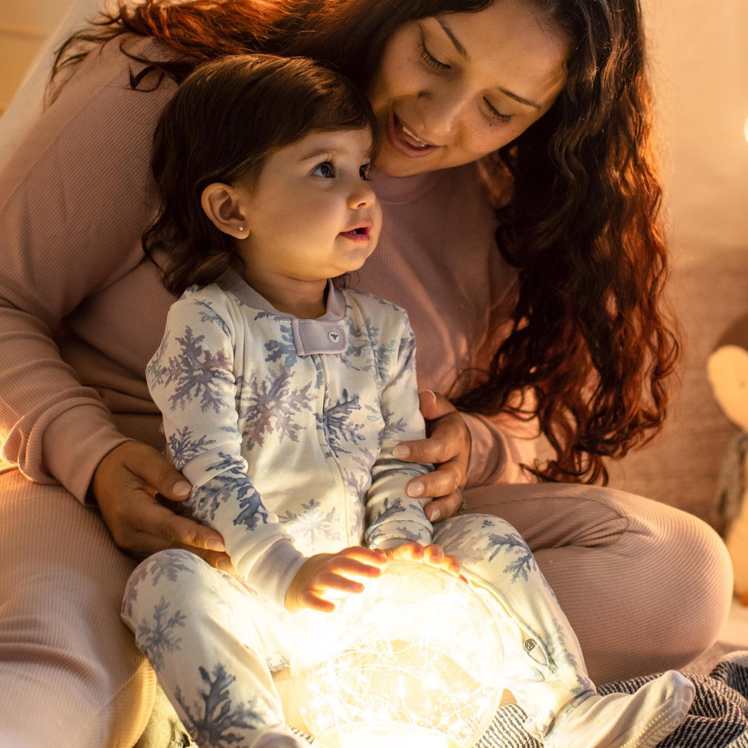 Product Image 2 of Snowflake Flurries Organic Cotton Pajamas