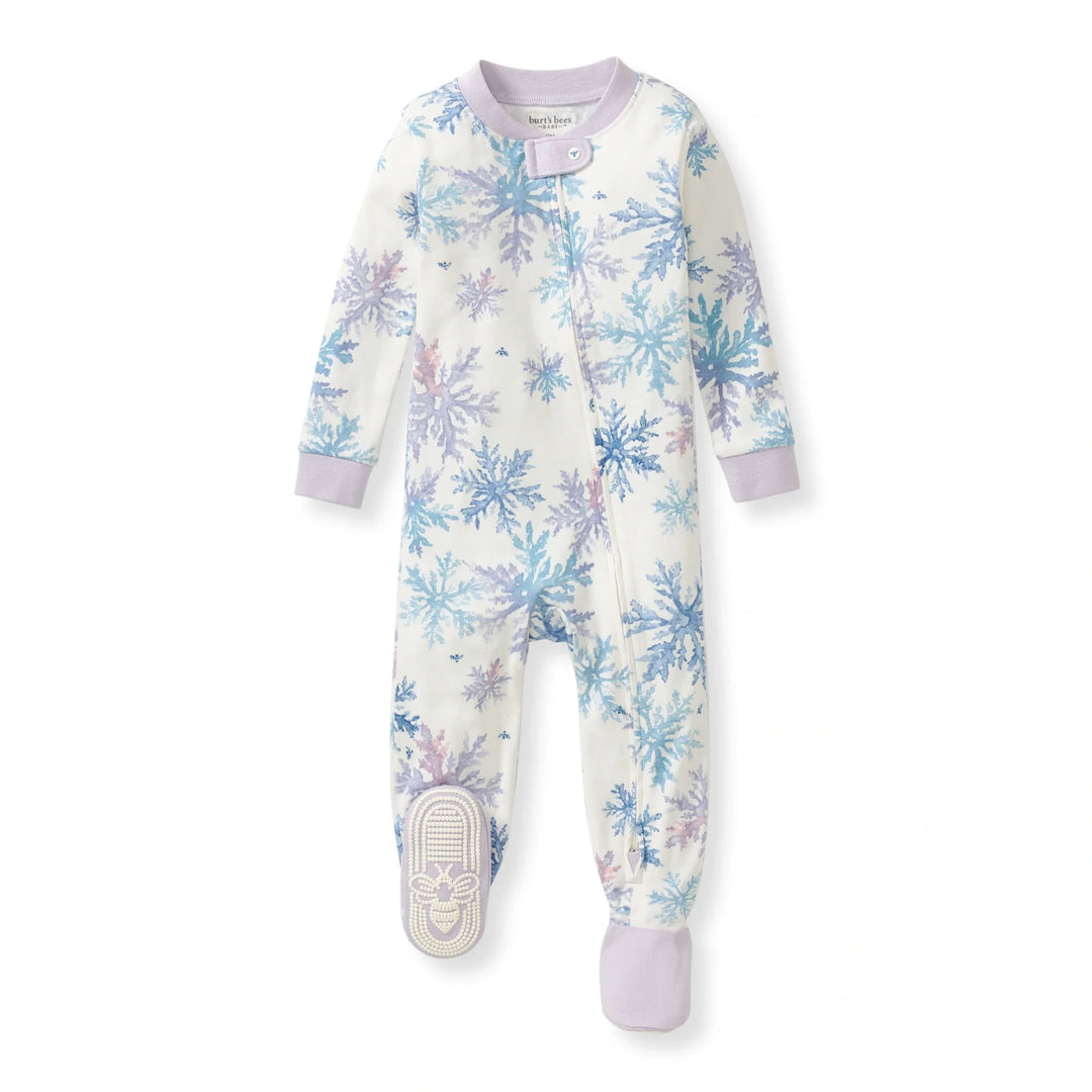 Snowflake Flurries Organic Cotton Sleeper