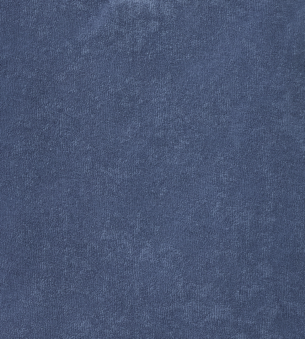 Terry Organic Baby Boy Romper - Underwater Blue