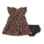 Load image into Gallery viewer, Floral Arches Dress & Diaper Cover