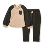 Load image into Gallery viewer, Raglan Crewneck Set