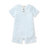 Load image into Gallery viewer, Rib Stripe Romper