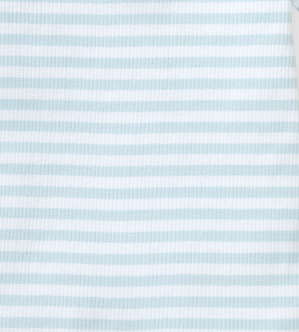 Rib Stripe Romper