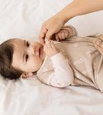 Load image into Gallery viewer, Whimsical Floral Organic Lightweight Beekeeper™ Wearable Baby Blanket