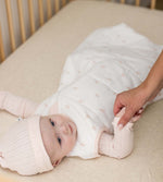 Load image into Gallery viewer, Golden Bee Organic Warmer Beekeeper™ Wearable Baby Blanket - Ranunculus
