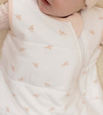 Load image into Gallery viewer, Golden Bee Organic Warmer Beekeeper™ Wearable Baby Blanket - Ranunculus
