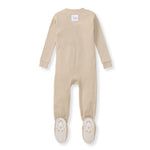 Load image into Gallery viewer, Solid Rib Organic Cotton Sleeper - Hummus