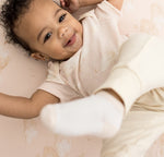 Load image into Gallery viewer, Whimsical Floral Organic Short Sleeve Bodysuit & Pant Set 3 Pack