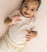 Load image into Gallery viewer, Whimsical Floral Organic Short Sleeve Bodysuit & Pant Set 3 Pack