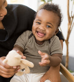 Load image into Gallery viewer, Swaying Branches Organic Short Sleeve Bodysuit & Pant Set 3 Pack