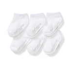 Load image into Gallery viewer, Solid Organic Cotton Baby Ankle Socks 6 Pack