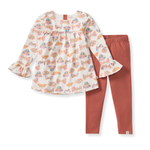 Load image into Gallery viewer, Boho Butterflies Infant Tunic Set