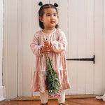 Load image into Gallery viewer, Little Wild Flower Dress & Diaper Cover