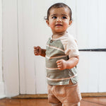 Load image into Gallery viewer, Holland Stripe Infant Tee Set