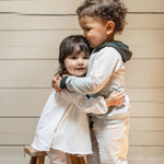 Load image into Gallery viewer, Product Image 4 of Color Blocked Sweatshirt & Pants Set - Bobcat