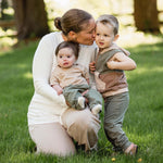 Load image into Gallery viewer, Drop Shoulder Infant Boy Tee Set