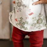 Load image into Gallery viewer, Product Image 4 of Holiday Snowflakes Organic Tunic & Pants Set