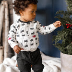 Load image into Gallery viewer, Product Image 1 of Deck The Slopes Sweatshirt & Pants Set