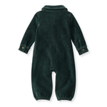 Load image into Gallery viewer, Knit Corduroy Organic Baby Boy Jumpsuit Back