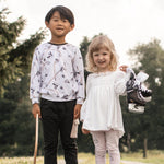 Load image into Gallery viewer, Product Image 5 of Ice Skates Organic Tunic & Pants Set