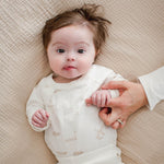 Load image into Gallery viewer, Product Image 1 of Amsterdam 3 Piece Bodysuit & Pant Set - Eggshell