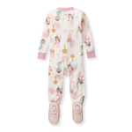 Load image into Gallery viewer, Fairy Garden Organic Cotton Sleeper Back