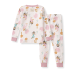 Load image into Gallery viewer, Fairy Garden Organic Two-Piece Pajamas Back