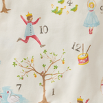 Load image into Gallery viewer, 12 Days of Christmas Celebration Pajamas Swatch