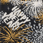 Load image into Gallery viewer, Happy New Year Organic Cotton Sleeper Footed