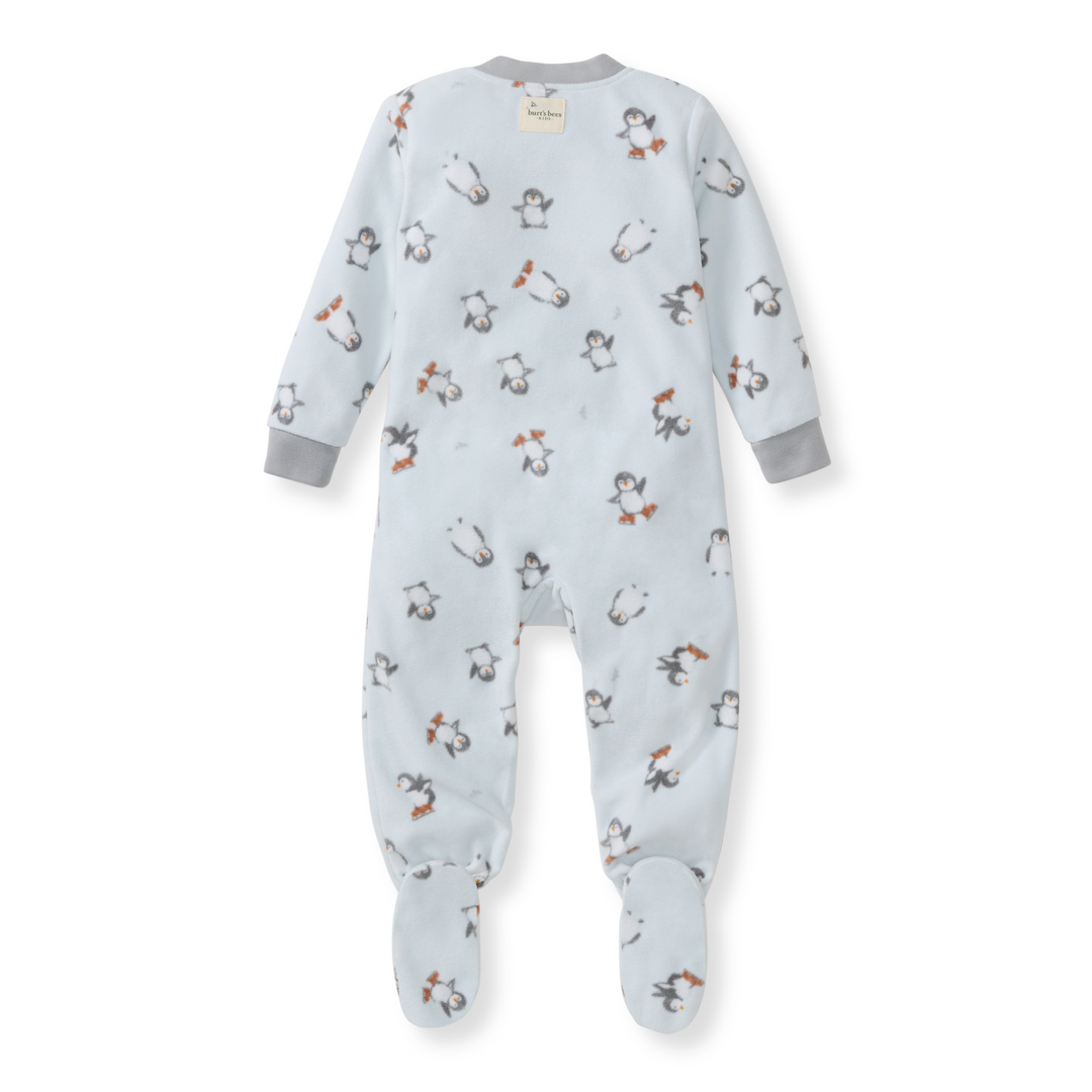 Penguins On Ice polarbee™ Repreve® Fleece Pajamas Back