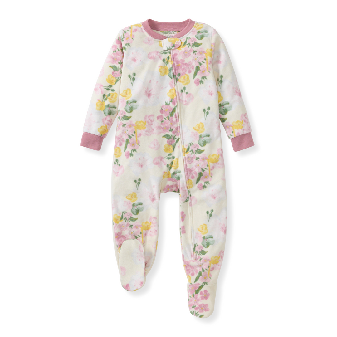 Floral Fields polarbee™ Repreve® Fleece Pajamas