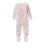 Load image into Gallery viewer, Ice Skates Organic Cotton Sleeper Back