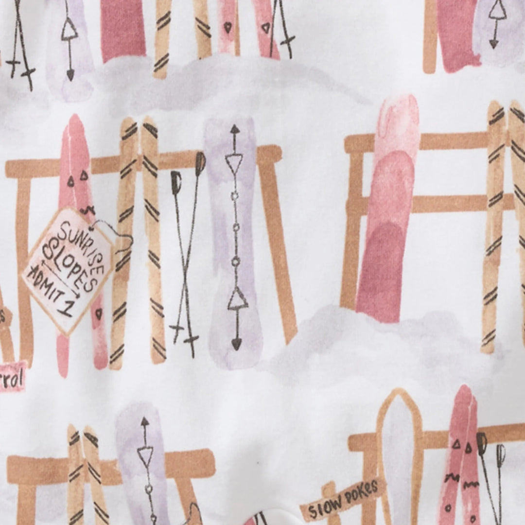 Sunrise Slopes Organic Cotton Sleep & Play - Organic Rose Swatch