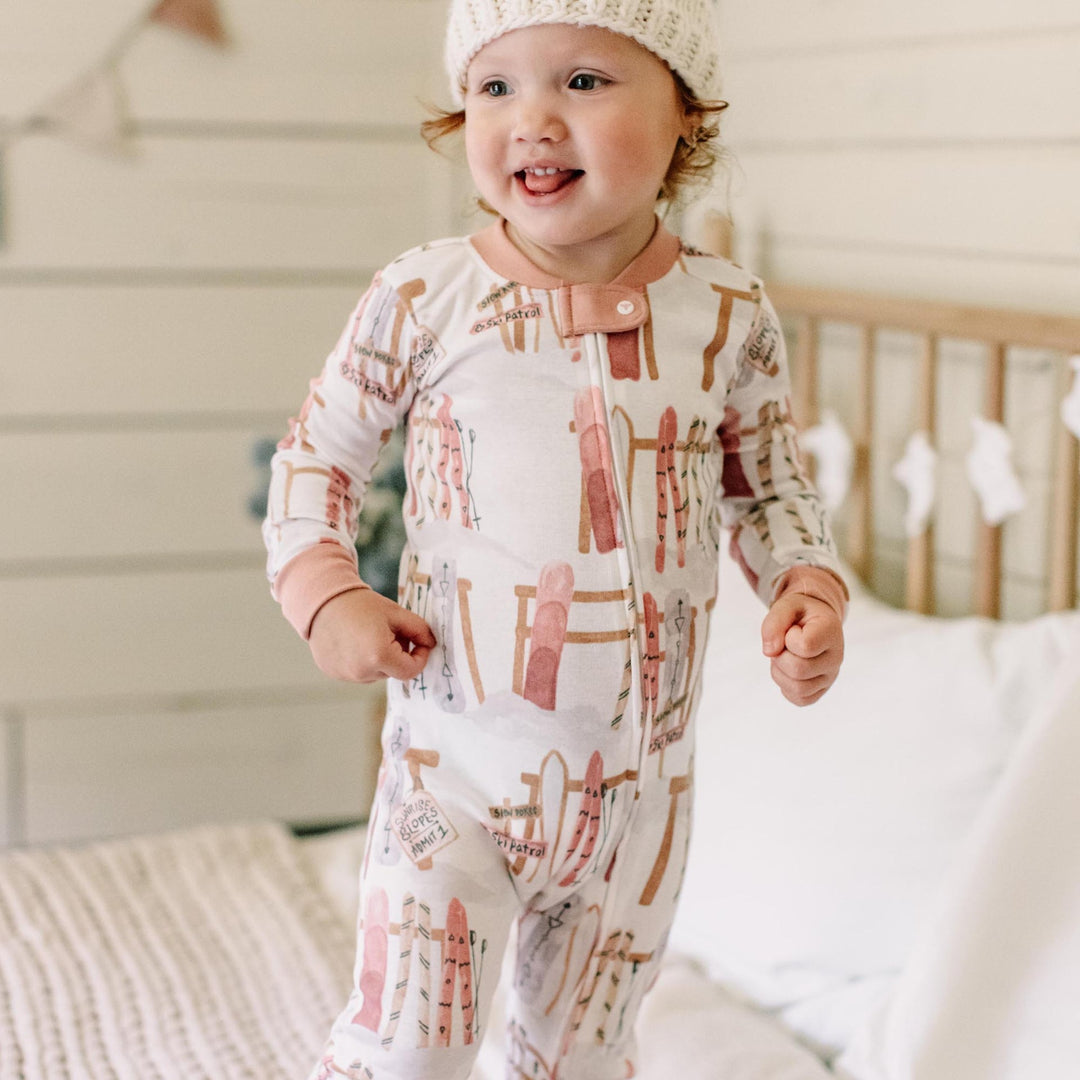 Product Image 3 of Sunrise Slopes Organic Cotton Pajamas - Organic Rose