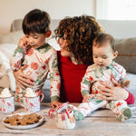 Load image into Gallery viewer, Product Image of 2 Peppermint Mocha Christmas Celebration Pajamas