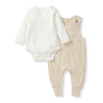 Load image into Gallery viewer, Cat Tail Organic Baby Bodysuit & Jumpsuit Set