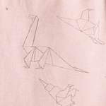 Load image into Gallery viewer, Origami Dinos Girl Tee & Pants Set