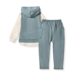 Load image into Gallery viewer, Acid Wash Sweatshirt & Pants Set