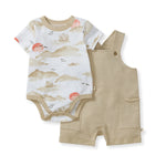 Load image into Gallery viewer, Fishing Boats Baby Boy Bodysuit & Romper Set