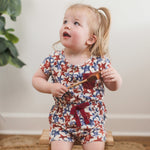 Load image into Gallery viewer, American Stars Girl Romper