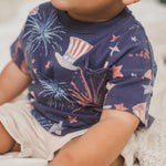 Load image into Gallery viewer, Uncle Sam Boy Tee & Shorts Set