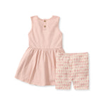 Load image into Gallery viewer, Diamond Tile Tunic & Shorts Set