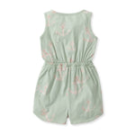 Load image into Gallery viewer, Anchors Organic Girl Romper