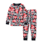 Load image into Gallery viewer, Big Love Organic Cotton Two-Piece Pajamas